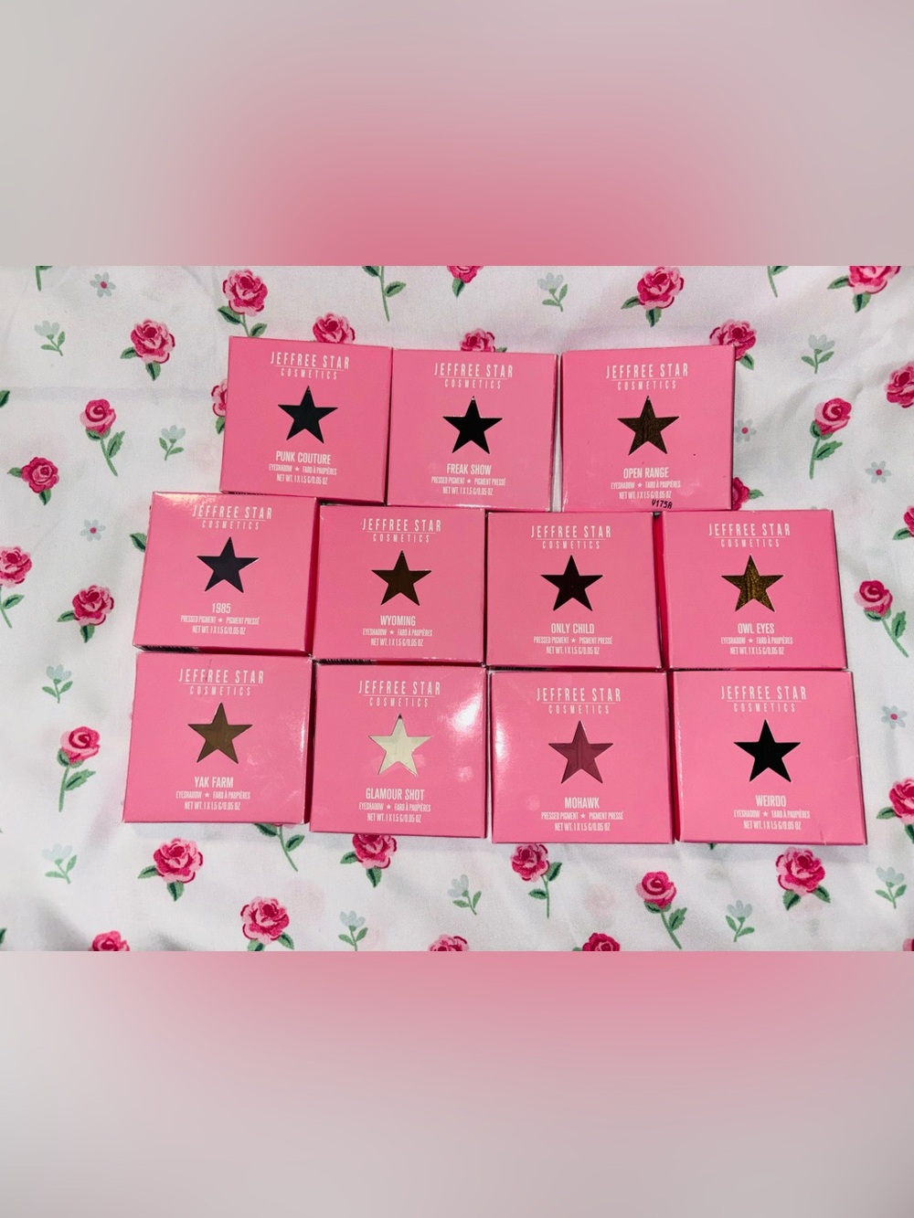 Jeffree Star eyeshadow singles